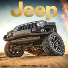 Jeep 2025 12 X 12 Wall Calendar