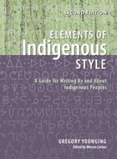 Elements of Indigenous Style