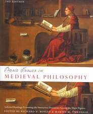 Basic Issues in Medieval Philosophy - Second Edition: Selected Readings Presenting Interactive Discourse Among the Major Figures