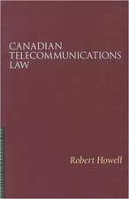 Canadian Telecommunications Law