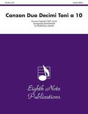 Canzon Duo Decimi Toni a 10: Score & Parts