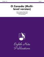 O Canada (Multi-Level Version): Conductor Score & Parts