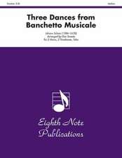 Three Dances (from Banchetto Musicale): Score & Parts