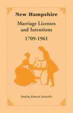 New Hampshire Marriage Licenses and Intentions, 1709-1961