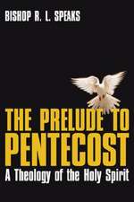 The Prelude to Pentecost: A Theology of the Holy Spirit