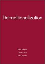 Detraditionalization