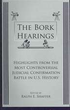 The Bork Hearings