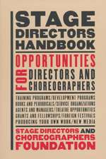 Stage Director's Handbook