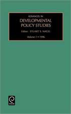 Advances in Developmental Policy Studies