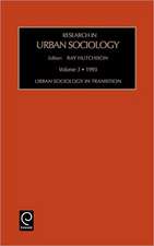 Urban Sociology in Transition