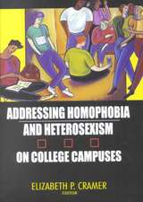 Addressing Homophobia and Heterosexism on College Campuses