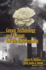 Green Technology and Design for the Environment