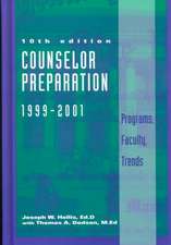 Counselor Preparation 1999-2001: Programs, Faculty, Trends