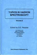 Topics in Hadron Spectroscopy: Volume III