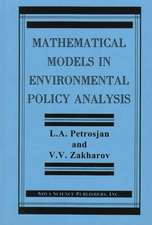 Mathematical Models in Environmental Policy Analysis