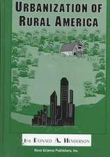 Urbanization of Rural America