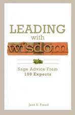 Leading with Wisdom