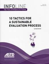 10 Tactics for Sustainable Evaluation Process