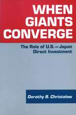 When Giants Converge: Role of US-Japan Direct Investment