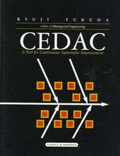 Cedac: A Tool for Continuous Systematic Improvement