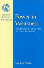 Power in Weakness