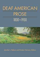 Deaf American Prose, 1830-1930