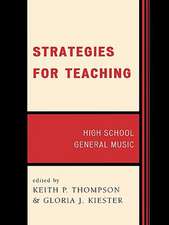 Strategies for Teaching