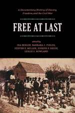 Free At Last: A Documentary History of Slavery, Freedom and the Civil War