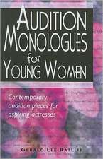 Audition Monologues for Young Women