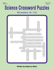 Science Crossword Puzzles Grades 6?12