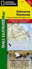 Delmarva Peninsula, Regional Recreational map: Trails Illustrated Other Rec. Areas