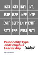 Personality Type and Religious Leadership