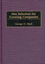 Site Selection for Growing Companies