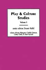 Play & Culture Studies, Volume 1: Diversions and Divergences in Fields of Play