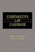 Comparative Law Casebook (4 vols)