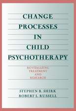 Change Processes in Child Psychotherapy