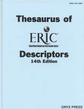 Thesaurus of ERIC Descriptors