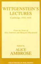 Wittgenstein's Lectures