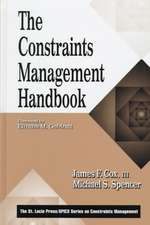 The Constraints Management Handbook