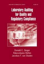 Laboratory Auditing for Quality and Regulatory Compliance