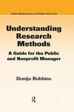 Understanding Research Methods: A Guide for the Public and Nonprofit Manager