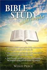 Bible Study Made Simple!