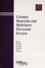 Ceramic Materials and Multilayer Electronic Devices – Ceramic Transactions V150