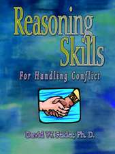 Reasoning Skills for Handling Conflict