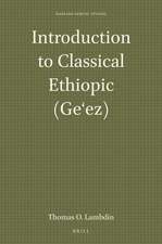 Introduction to Classical Ethiopic (Geʻez)