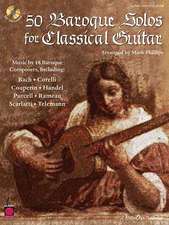 50 Baroque Solos for Classical Guitar [With CD]