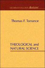 Theological and Natural Science