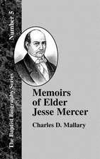 Memoirs of Elder Jesse Mercer