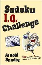 Sudoku I.Q. Challenge