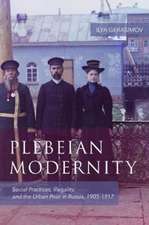 Plebeian Modernity – Social Practices, Illegality, and the Urban Poor in Russia, 1906–1916